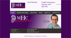 Desktop Screenshot of murrayhearing.com